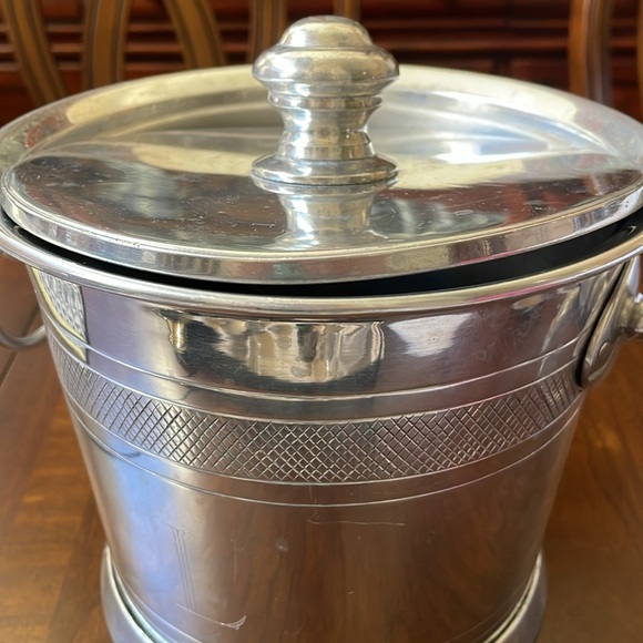 Pottery Barn San Francisco Pewter Champagne Ice Bucket - Picture 11 of 13